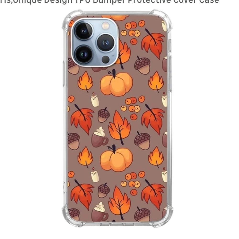 Autumn-Themed Protective Phone Case
